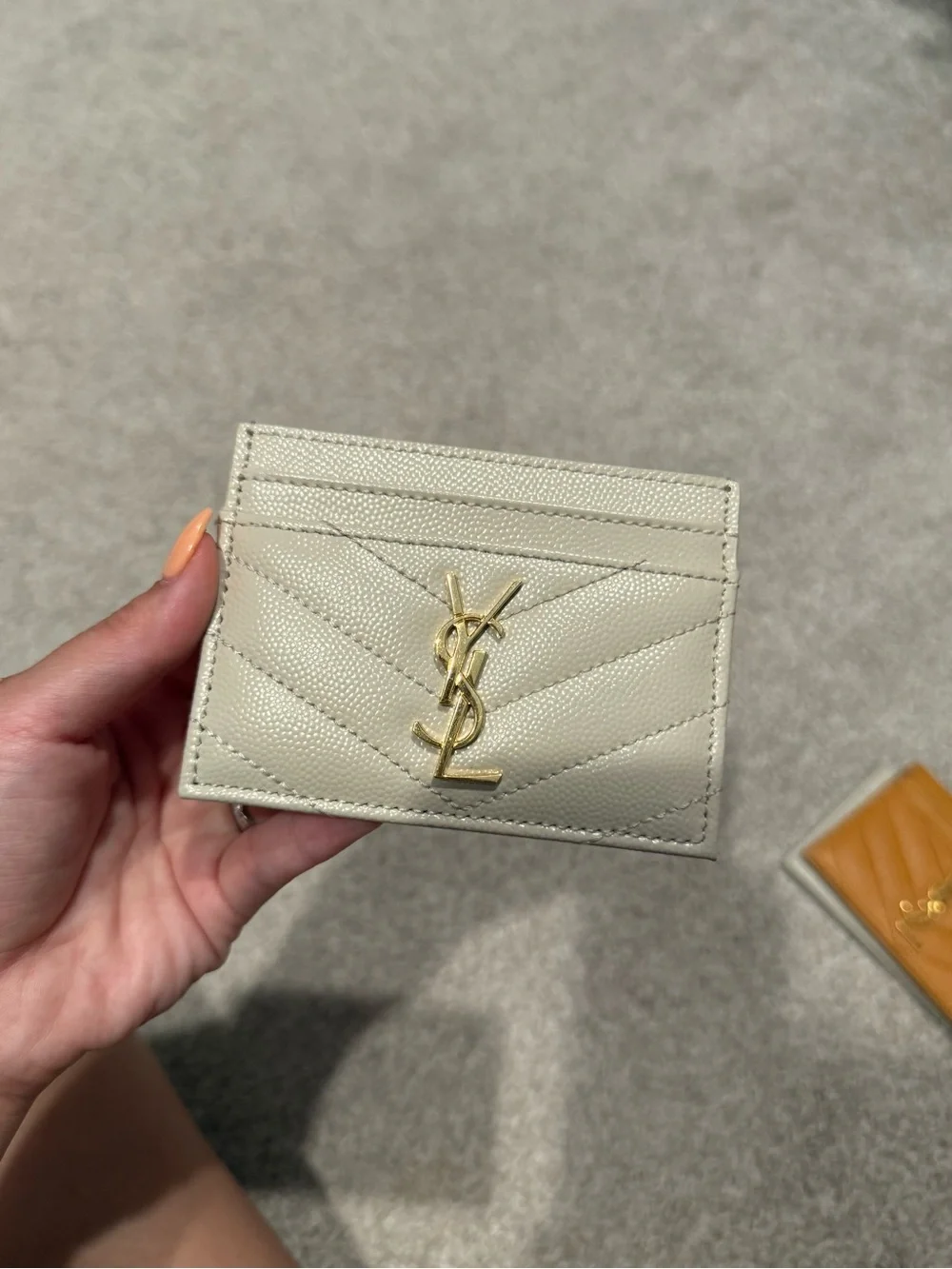 Yves Saint Laurent card holder